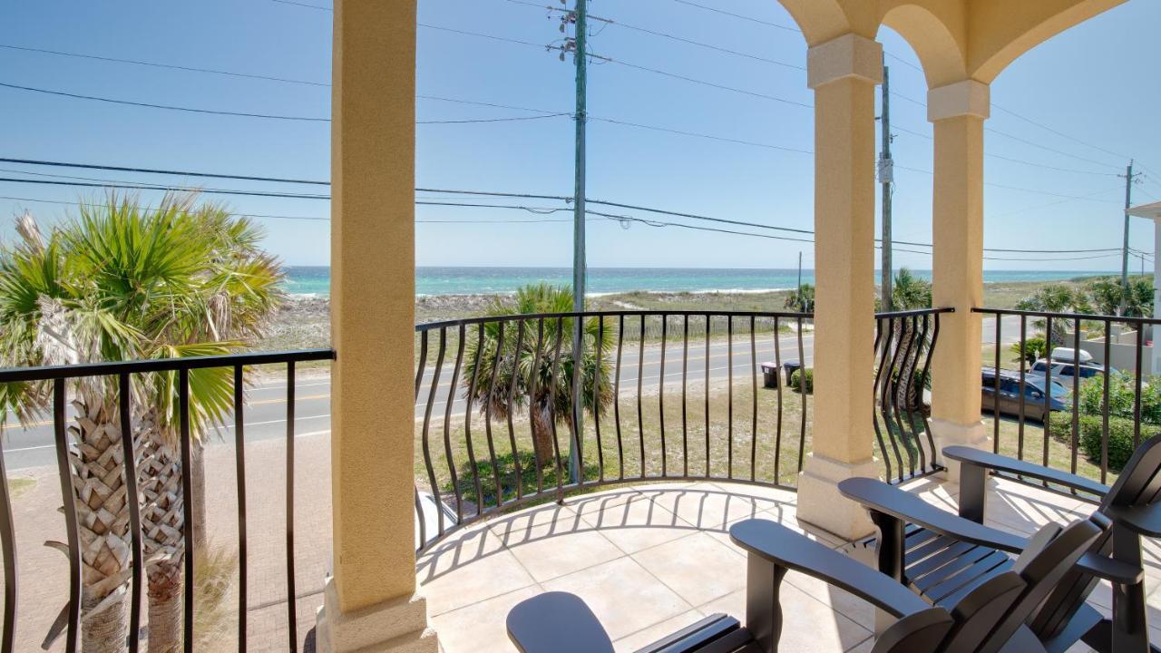 Walk To The Beach! 3 Story Home! 2 Balconies With Gulf Views! Panama City Beach Exterior photo